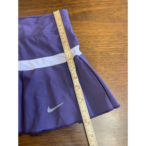 Nike DriFit Golf Tennis Pickleball Mini Skirt Women Large Preppy Academia Active - Picture 7 of 8